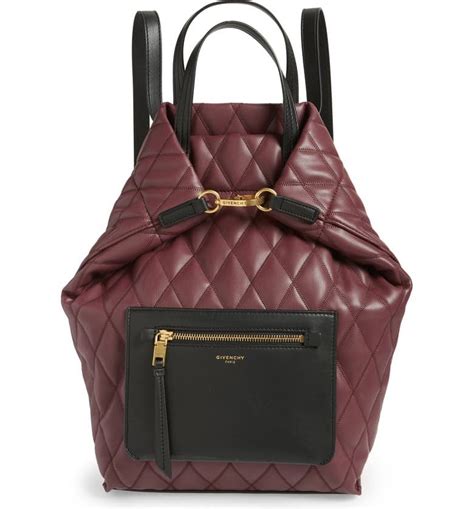 givenchy faux leather backpack